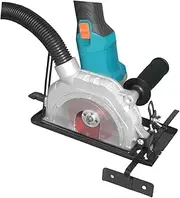 Folpus Angle Grinder Holder Adjustable Angles, Protection Cover,Angle Grinder Cutting Bracket,Aluminum Alloy,Cutting Machine