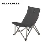 BLACKDEER Otaku Chair, Linen Black