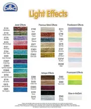 DMC stranded metallic jewel cotton thread light effects - cross stitch floss