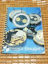 在飛比找Yahoo!奇摩拍賣優惠-不二書店 france ebauches 原文鐘錶專業書籍