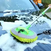 Super Absorbent Car Wash Brush Telescopic Long Handle Cleaning Mop Accessories