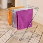 Hand Towel Rack Space Saving Towel Storage Stand Drying Rack for Sink Home