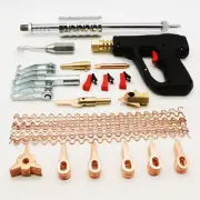 81Pcs Spot Welder Dent Puller Kit ,Spot Welding Electrodes Spotter Welder