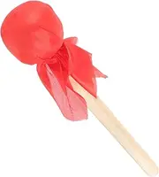 LALADEFIEE Wooden Handle Drum Mallet Durable Felt Percussion Stick for Bass Drums Comfortable Grip for Beginners Professionals Music Practice Tool