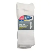 Dr Scholls Womens Diabetes Crew Socks Extended Size