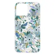 Case Mate Blue Rifle Paper Protection Cover Case for Apple iPhone 12 Mini 5.4"