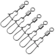 100 Pcs Eight Figure Ring Connector Sea Catfishing Tackle Circle Hook