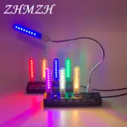 ZHMZH DC5V 8LEDs USB LED Night Light Red Yellow White Blue Green Purple 4W Eye