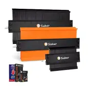 Saker Contour Gauge Profile Tool(10 Inch+5 Inch)&Saker Contour Gauge (10 Inch...