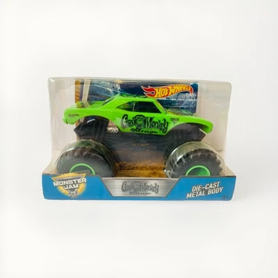 Hot Wheels 1:24 Monster Truck, Gas Monkey Monster Jam 25 (2017) - New & Sealed