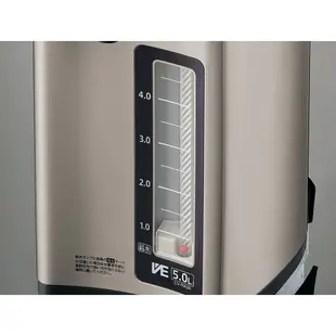 象印 微電腦電動給水熱水瓶 日本原裝  電熱水瓶 VE省電構造 1300W 急速煮沸 真空保溫 5公升 CV-RA50