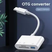 Type-C to USB A Adapter Memory Card Reader Support MMC Micro SD /SDHC/TF/OTG AUS