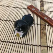 Shiba Dog Chopstick Rest / DECOLE Black