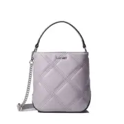 Nine West V5003 Womens Iris Quilted Skyes Bucket Handbag 7.5x8x4 in