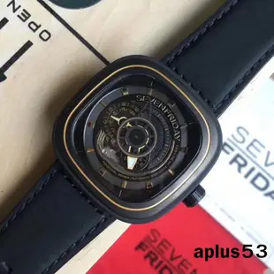 SevenFriday七個星期五男士手錶时尚潮流机械个性瑞士自動機械男士腕錶V系列 七個星期五全款24小時出貨