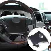 Matte Black ABS Steering Wheel Cap Cover Trim Frame For Toyota Tundra 07-2013 US (for: Toyota)
