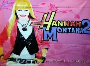 Brand new Large Hannah Montana Miley Cyrus Girls Blanket throw rug