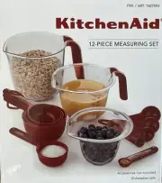 KitchenAid 12 Piece Measuring Set New Sealed Box