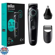 Braun All-In-One Style Kit Series 3 3430, 3-in-1 Trimmer for Men with Beard T
