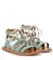 [Pom d'Api] Pom d'Api Plagette Guily suede sandals UK 11 green