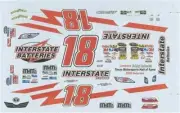 Winscals #18 Interstate retro 2009 Kyle Busch Nascar decal