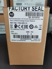 New Factory Sealed AB 1794-OE12 /A Flex 12 Point Analog Output Module 1794OE12