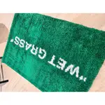 VIRGIL ABLOH X IKEA MARKERAD WET GRASS RUG GREEN