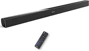 Bluetooth Sound bar for TV IP65 Waterproof, 60W TV Speaker with 3D Surround Sound, Movie/News/Music Mode, Wireless Connection, HDMI ARC, Music Streaming, Wall Mountable
