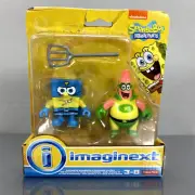 Imaginext SpongeBob SquarePants SUPERHERO SPONGEBOB & SUPERHERO PATRICK 2-Pack