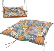 Zestivra Swing Cushions for Outdoor Furniture, Waterproof Outdoor Bench Cushion, Colorful Porch Swing Cushion, Multiple Lounge Seat Mats for, Beach Outings,
