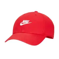 在飛比找蝦皮商城優惠-NIKE 刺繡LOGO 老帽 NIKE 運動帽鴨舌帽帽子紅色
