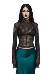 [Widow] Tragic Ritual Long Sleeve Top