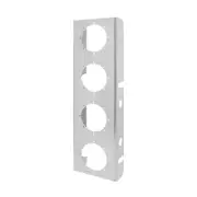 United Pacific 30260 Light Bar Bracket Air Cleaner Bracket Only, Front,