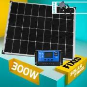 12V 300W Flexible Solar Panel Mono Home Caravan Camping Power Battery Charging