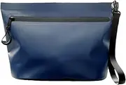 Ungtyb Waterproof Hand Pouch, Multipurpose Large Sturdy Zippered Portable Tote, Water-Resistant Lightweight Carry Casual Bag, Keep Your Valuables Safe for Beach, 12.4 x 4.53 Inches