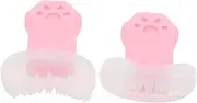 CANIGHT 1 Pair Cat Claw Eyelash Stamp Eyelash Tools Eyelash Tool Stamp Makeup Tools Makeup Stamp Makeup Tool Applicator Makeup Applicator Eyelash Tool Applicator Pink