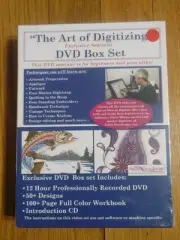 NEW SEALED The Art of Digitizing DVD BOX SET Exclusive Seminar ANITA GOODESIGN