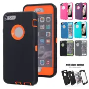 For iPhone 6 / 6s Case Heavy Duty Shockproof Tough Cover with Screen Protector