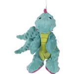 (預購)GODOG BUBBLE PLUSH DRAGONS SQUEAKY 土耳其藍飛天小恐龍 Ｓ號