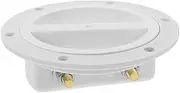HEALLILY Waterproof Junction Box Weatherproof Junction Box Waterproof Cable Connector Waterproof Cable Gland The Tow Rv Fresh Water Inlet Rv Fresh Water Fill Adapter Boat Hatches Abs White