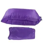 Foldable Air Sofa Inflatable Loungers Sofa Sleeping Bed For Outdoor Travel Ca US