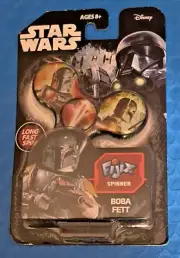 Star Wars Boba Fett Fijix Spinner Gift Disney Uncle Milton Long Spin New