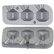Dumpy Square Dice fishing mould 100-120-140g Carp Fishing Moulds
