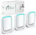 Air Ionizers for Home (3 Pack), Negative Ion Generator, Quiet Air Freshener for