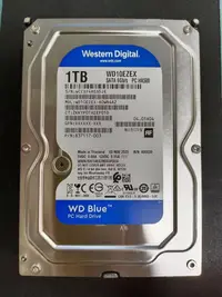 在飛比找Yahoo!奇摩拍賣優惠-【WD】WD10EZEX 藍標 3.5吋硬碟 1TB(次級品
