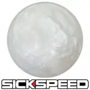 WHITE PEARL SHIFT KNOB FOR MANUAL SHORT THROW GEAR SHIFTER SELECTOR UN2 KIT K41
