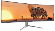 QSM 49" Curved DFHD 32:9 Ultrawide 144Hz 6ms Gaming/Office Monitor (3840 × 1080)