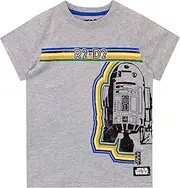 [STAR WARS] Boys R2-D2 T-Shirt Grey Size 13