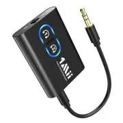 Bluetooth 5.3 Transmitter Receiver for TV to Wireless Headphones, Dual Link A...