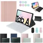 For Samsung Galaxy Tab A7 10.4 2020 T500 Tablet Keyboard Leather Flip Case Cover